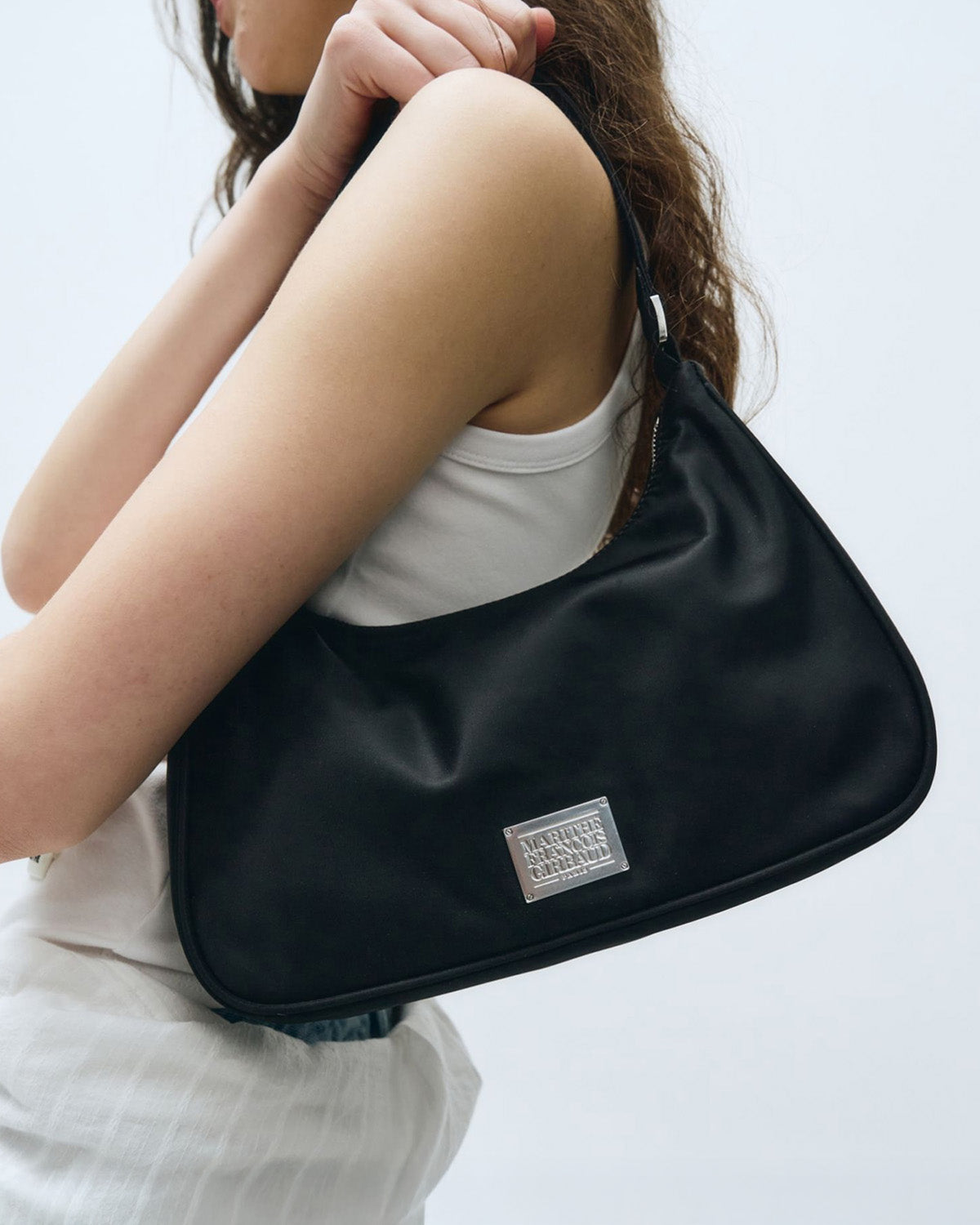 韓國 🇰🇷 Marithe Francois Girbaud classic LOGO Hobo bag|3 colors