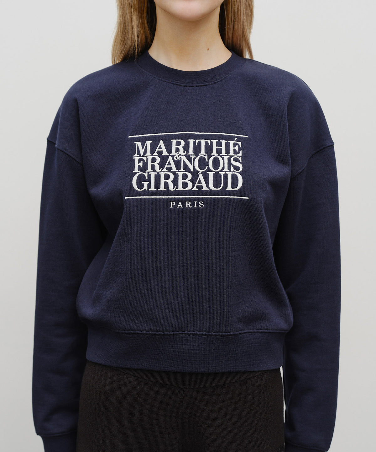 韓國 🇰🇷 Marithe Francois Girbaud Women's Classic LOGO Crop Sweatshirt 女裝衞衣|4 Colors (副本)