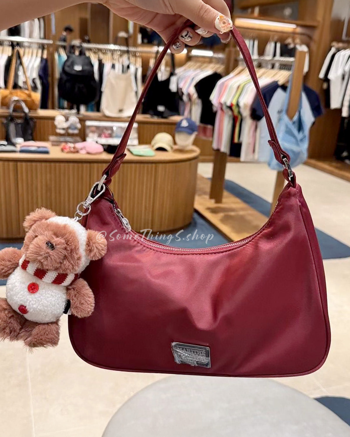 韓國 🇰🇷 Marithe Francois Girbaud classic LOGO Hobo bag|3 colors