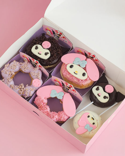 冷凍 ❄ 急凍食品|泰國直送 🇹🇭 Mister Donut 𝐱 Sanrio Kurumi & Melody 麻糬冬甩 🍩