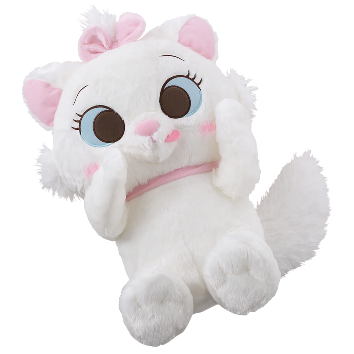 〖正版日本景品〗 世嘉 Sega Prize |迪士尼 Fashionable Cat 小貓 Marie 大毛公仔玩具|日本限量限定