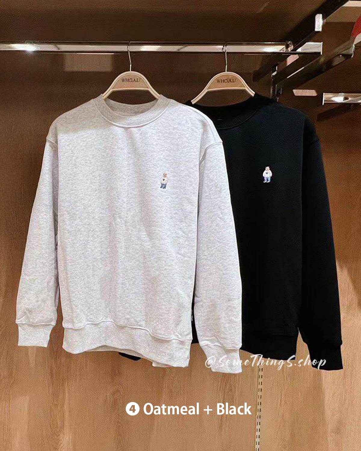 韓國 🇰🇷 WHO.A.U Steve unisex sweatshirt 長袖衛衣 運動衫|2件套裝