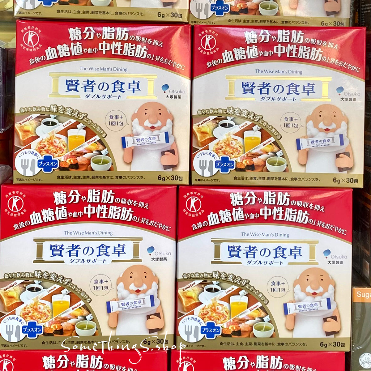 Otsuka大塚製藥賢者之食卓6克X 30包|膳食纖維 • 控制血糖 • 阻隔脂肪、碳水化合物 (醣類)吸收
