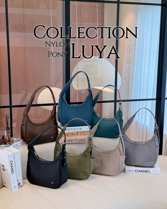 泰國🇹🇭 爆紅小眾品牌 PonyTwentyEight PonyPony LU-YA Nylon 2 ways bag 半月包 單肩/斜孭包