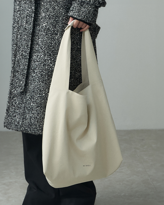 韓國本地品牌 RE RHEE Leather tote bag