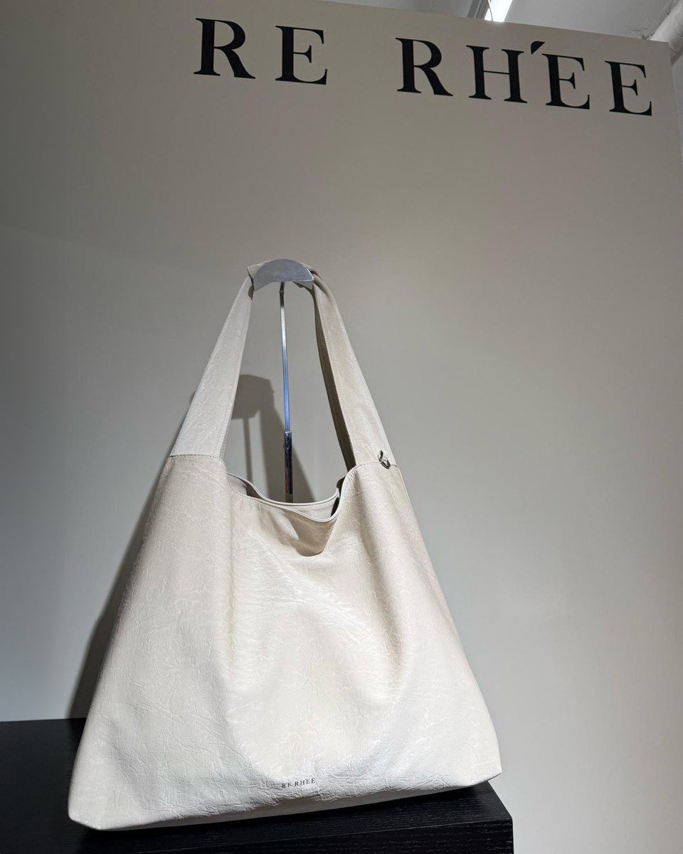 韓國本地品牌 RE RHEE Leather tote bag
