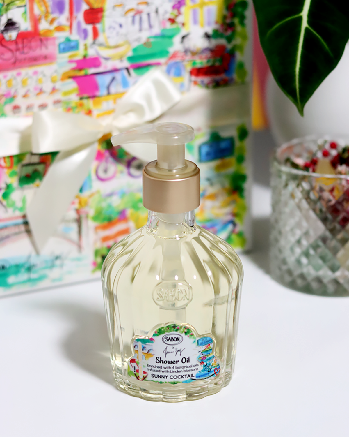 Sabon Aroma sunny cocktail Shower Oil ⾹氛沐浴油 235ml|限量版