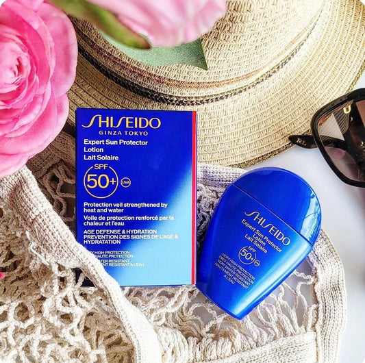 日本 SHISEIDO 資生堂 極抗紫外光面部及身體防曬乳液SPF50+|大瓶 150ml|戶外防水【2024年 歐洲新版】