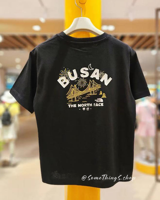 韓國 🇰🇷 The North Face KID TNF CITY TRAVEL Tee 童裝 短袖T恤|BUSAN 釜山 • Limited Edition