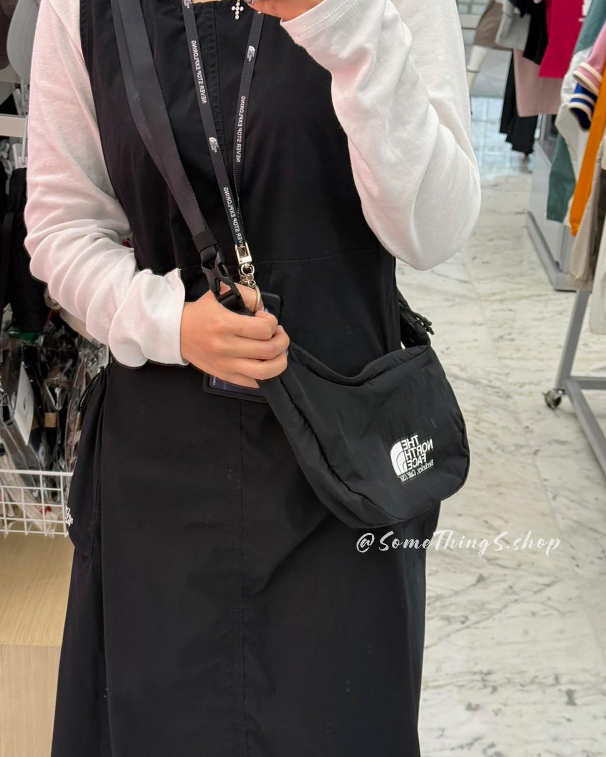 韓國 🇰🇷 The North Face TNF White Label HOBO bag Mini|2-way bag|Crossbody Bag ★ Handbag