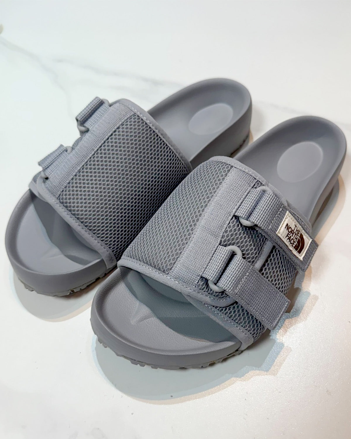 韓國 🇰🇷 The North Face TNF White Label unisex DUAL slide 輕身魔術貼拖鞋|4 colors