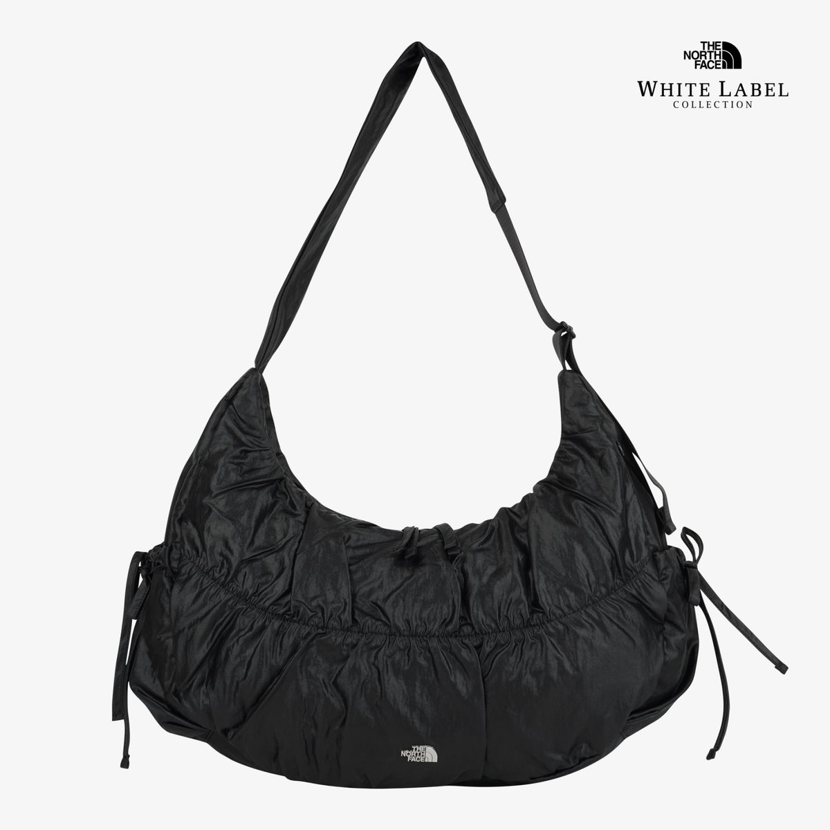 韓國 🇰🇷 The North Face TNF White Label Bonney SR Cross Bag 13L 大size 半月 Hobo 褶皺尼龍斜孭袋