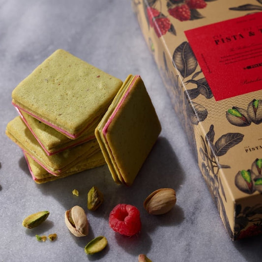 PISTA & TOKYO Pistachio Sand Pistachio & Framboise Signature 5-layer sandwich cake 6 pieces|Pistachio♡ Cranberry