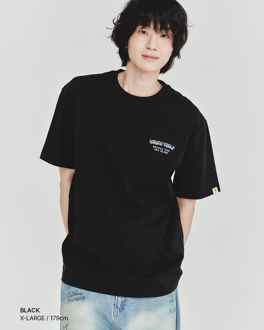 韓國🇰🇷 Wacky Willy Kitsch graphic Oversize 短袖 Tee