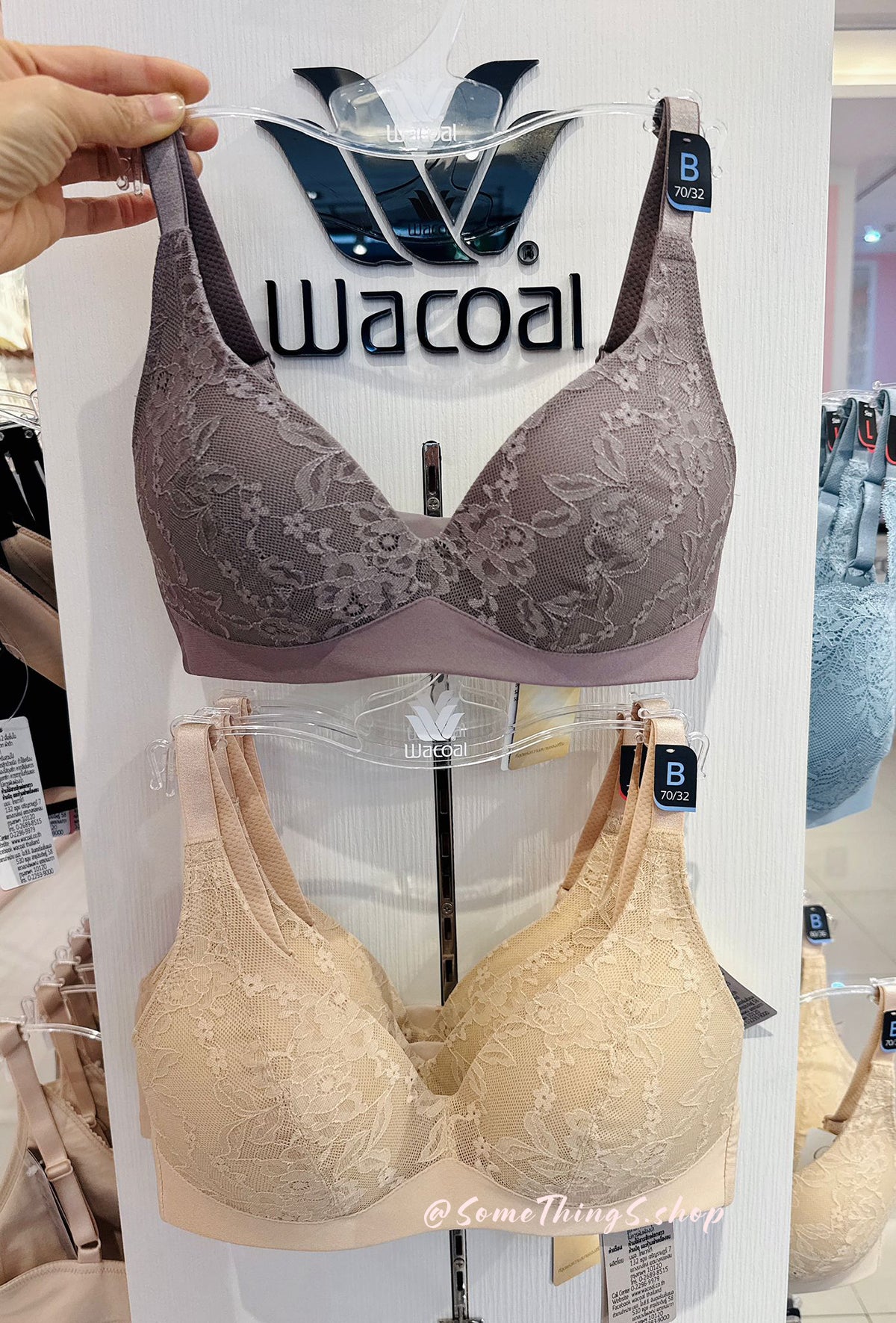 2026 新春快閃 🇹🇭 泰國Outlet 代購|Wacoal 胸圍 無鋼圈 薄身喱士款 (款色五)