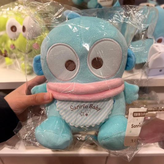 SANRIO Hangyodon water monster doll toy has a slight squeaking sound when shaken
