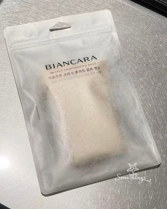 韓國製造 🇰🇷 BIANCARA Cu 銅纖維小腿壓力套|1級醫療器械 壓力襪