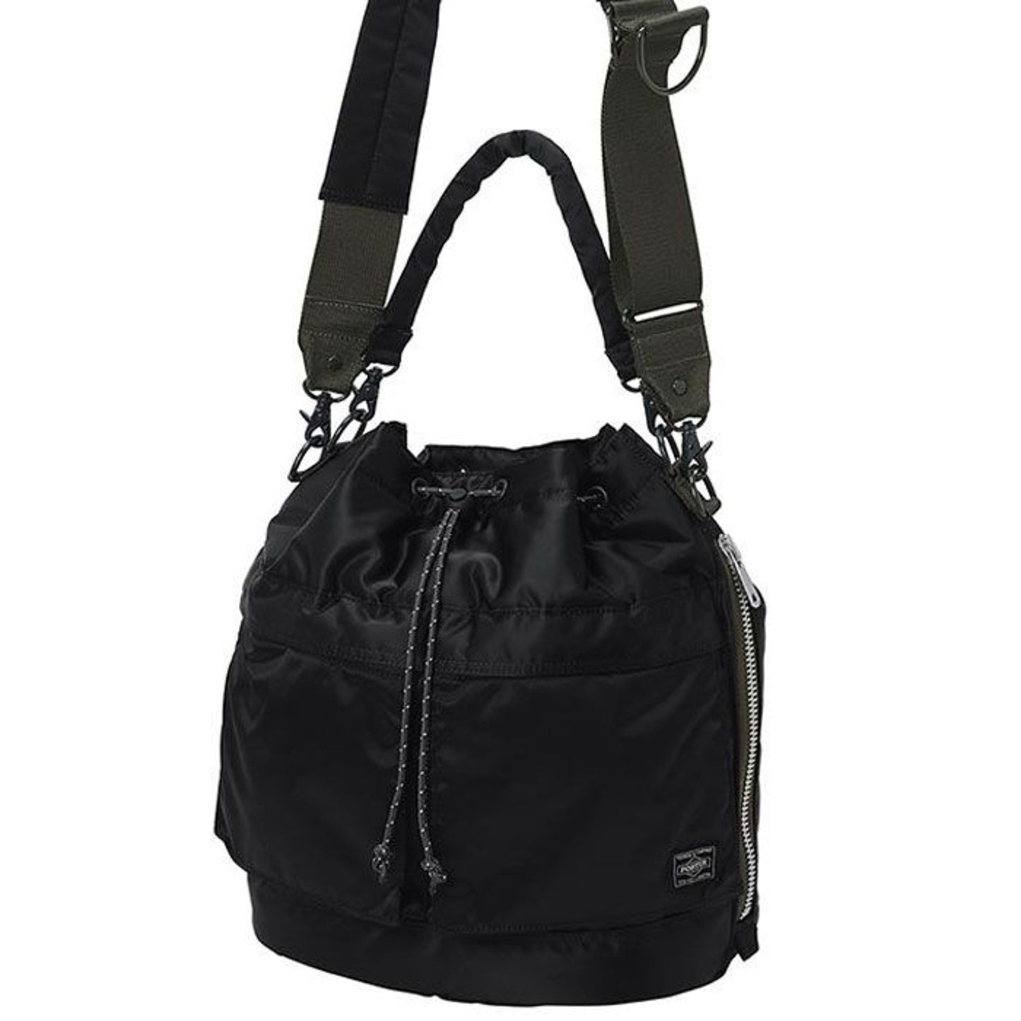 Japanese Yoshida bag PORTER • Tokyo • Japan|PX TANKER 2way Nylon pouch shoulder bag handbag shoulder bag crossbody bag rope bag|Unisex Unisex