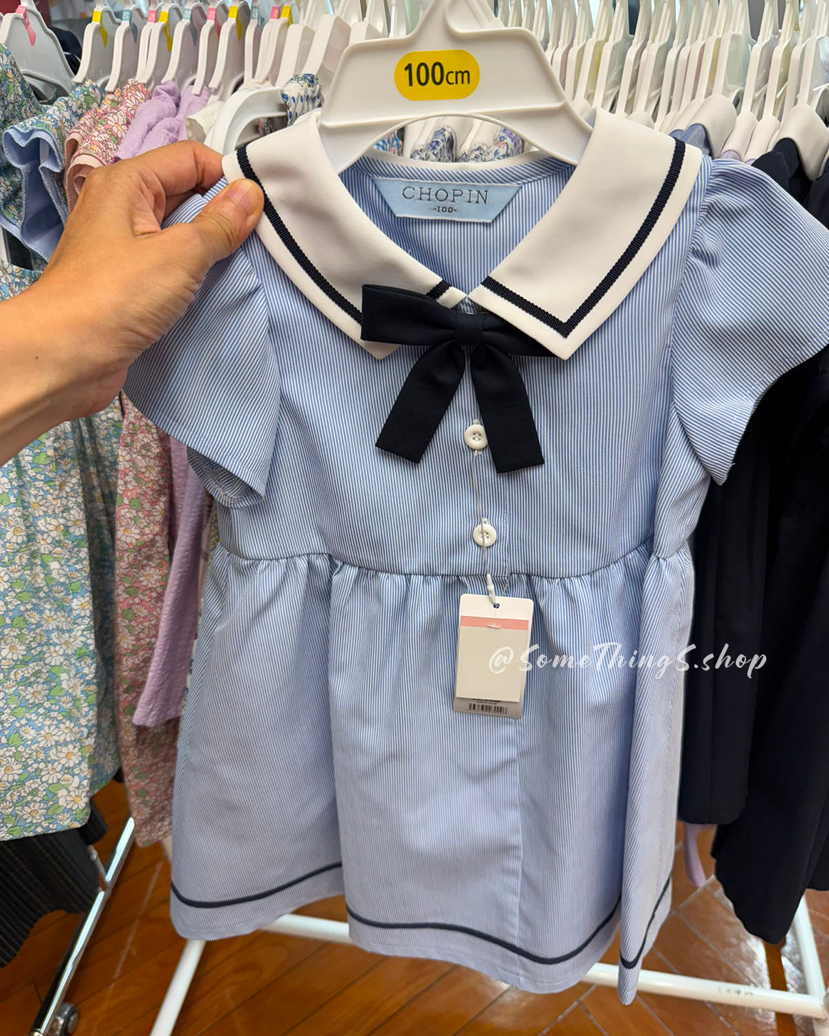 日本東京 🇯🇵 童裝専門店 CHOPIN 海軍水手裝 女童全身裙