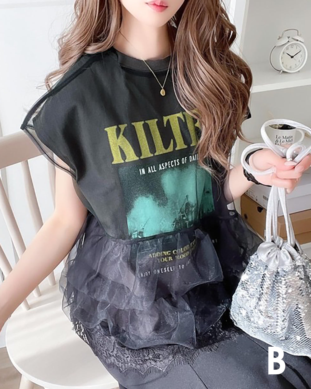 🇯🇵 日本入荷|Classical Elf x JaVa 薄紗搖滾 Tee 2件套