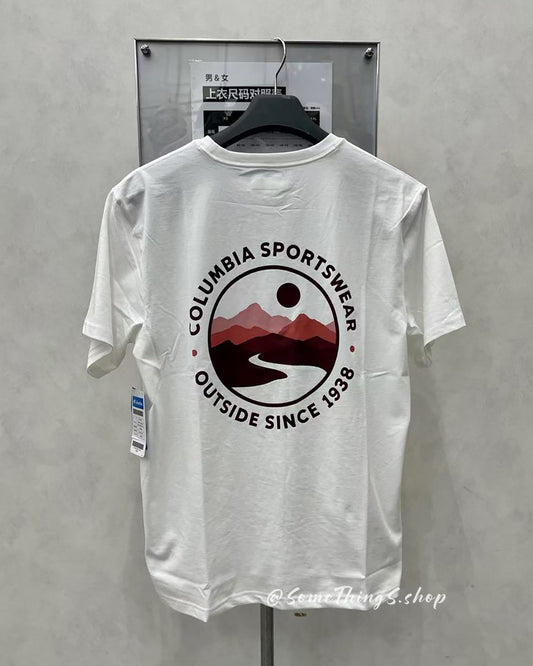 Columbia CSC™ Outdoor 100% Organic Cotton 有機棉戶外休閒 T-Shirt|Bubbly Scoped View