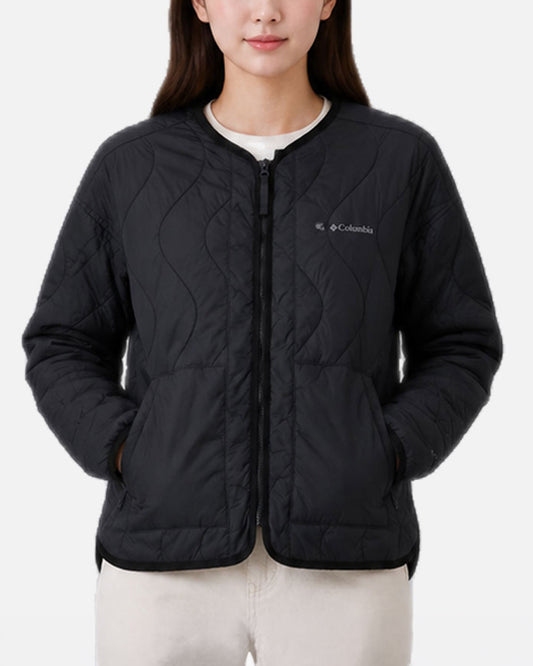 韓國 🇰🇷 Columbia Women's Out-Pocket Quilted Jacket|Omni-Heat™ 熱能反射|女裝輕量絎縫保暖外套