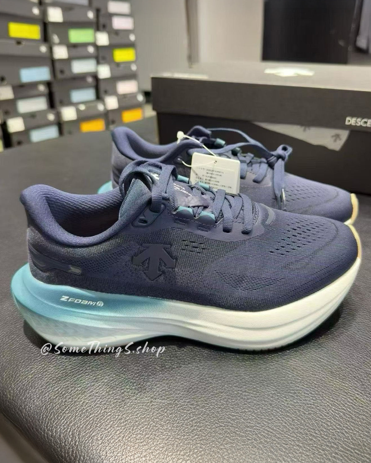 🇰🇷韓國代購 ★日本 Descente Enerzite Super V4 Unisex 運動慢跑鞋|Navy
