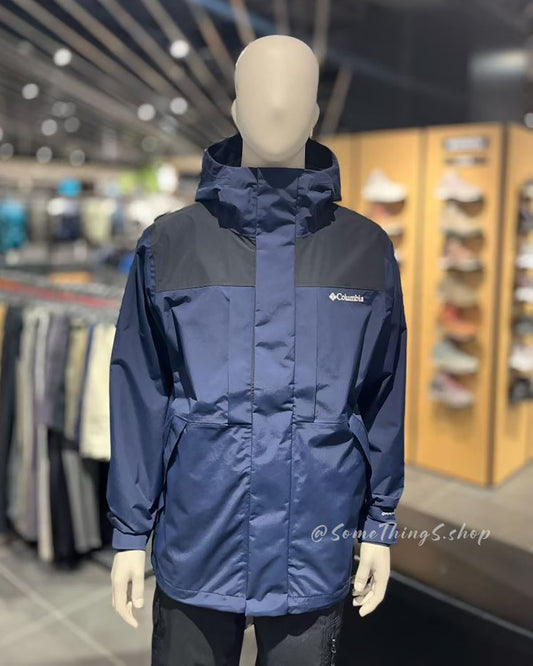 韓國🇰🇷 Columbia Men's Wood Road Waterproof Jacket 防潑水透氣 ⦁ 衝鋒外套