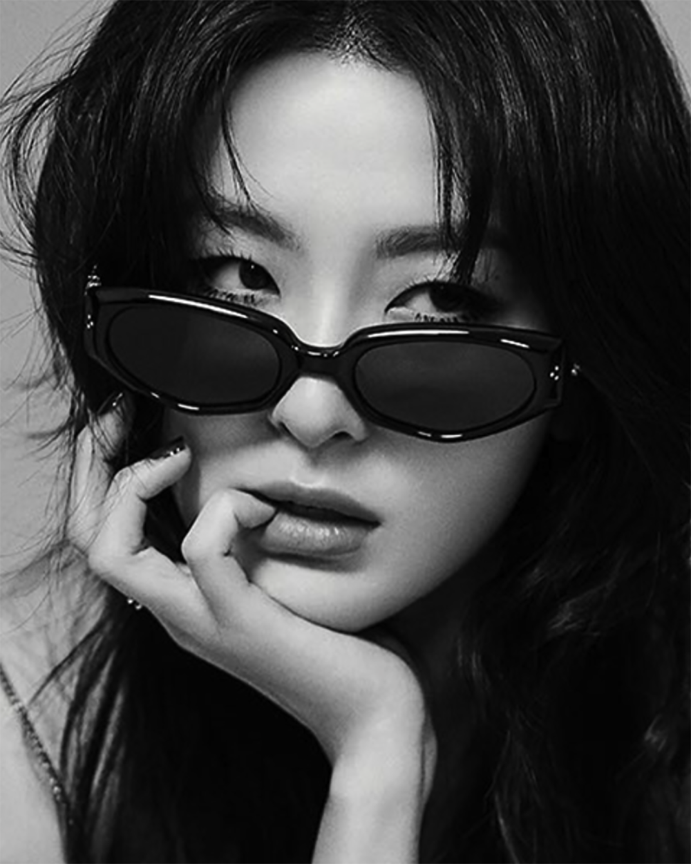 韓國🇰🇷 Gentle Monster DUNS 01 Cat-Eye UV400 防曬輕盈復古黑色貓眼