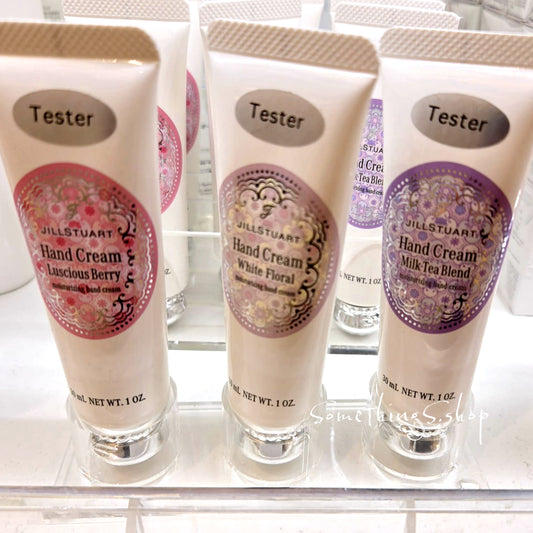 日本 Jill Stuart Beauty|Lifestyle Collection - Hand Cream|白色花香 ✿ 奶茶合湊 ✿ 甘美漿果|護手霜 30g