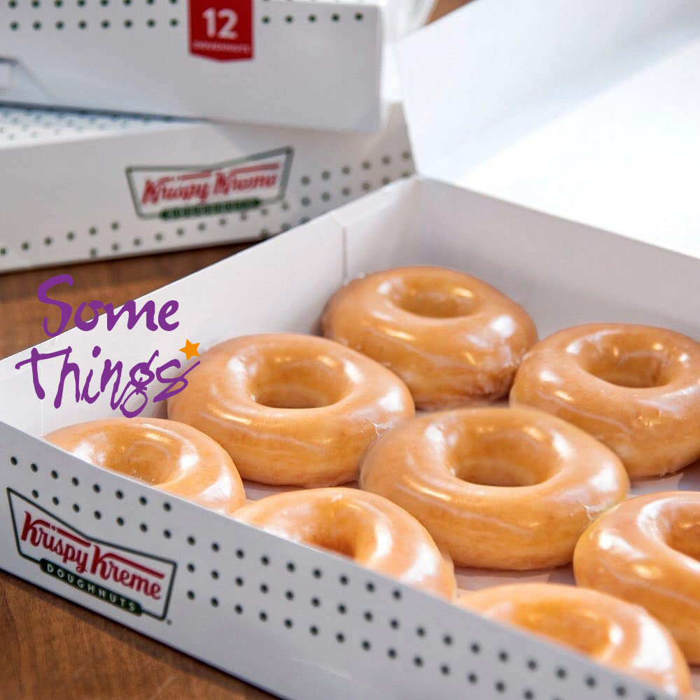 冷凍 ❄ 急凍食品|  泰國 Krispy Kreme 冬甩🍩|經典原味 Original Glazed Donuts| 流心鹹蛋黃 Salted Egg-Filled Donut Ring
