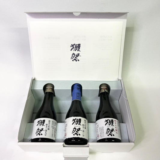 Dassai 45 39 23 Junmai Daiginjo tasting gift box 180ml x 3 pieces set | Junmai Daiginjo 45. Grind three and cut into nine. Cut into three parts|Gift box