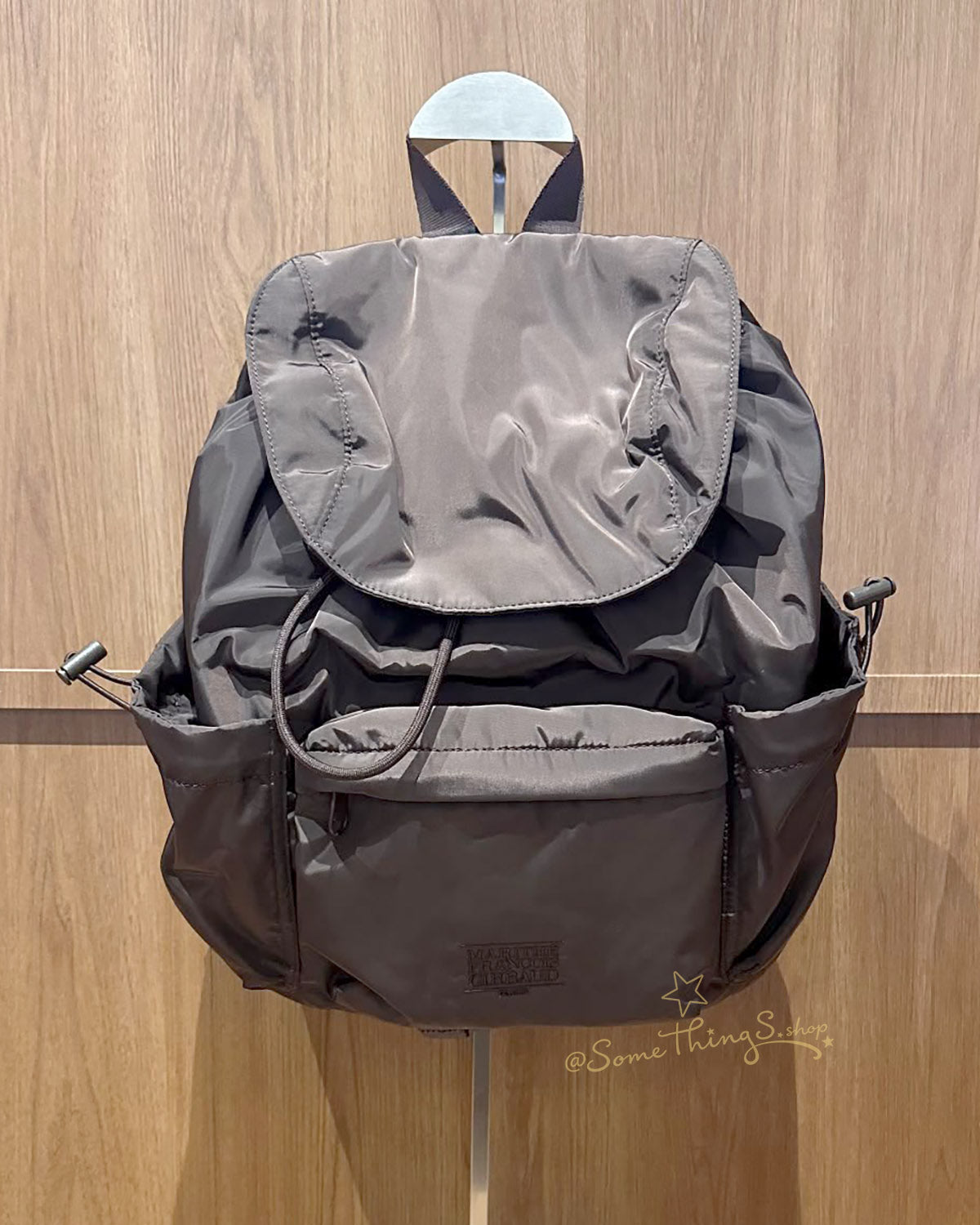 韓國 🇰🇷 Marithe François Girbaud Classic Logo Flap Backpack|經典 Logo 翻蓋多口袋背囊