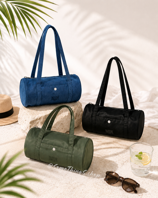 韓國🇰🇷 Marithe François Girbaud Classic LOGO MINI duffle bag ‼️Sale‼️