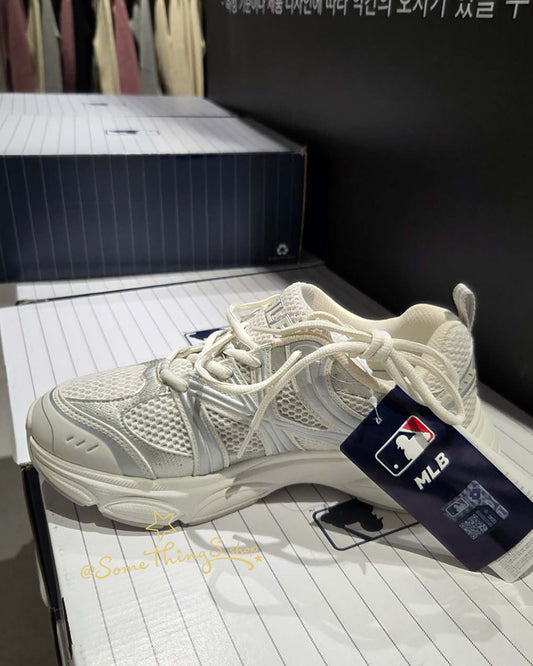 韓國 🇰🇷 MLB Ace Runner V2 New York Yankees Silver 休閒運動鞋 老爹鞋