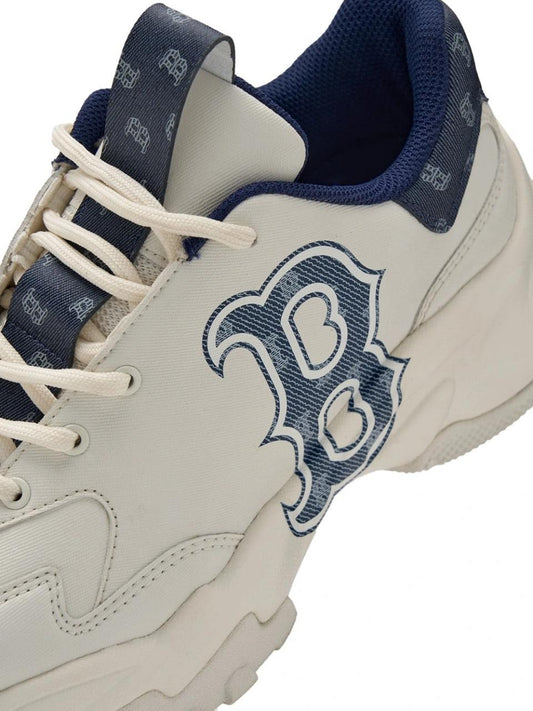 韓國 🇰🇷 MLB BigBall Chunky Denim Momo Boston Red Sox Navy 厚底老爹鞋