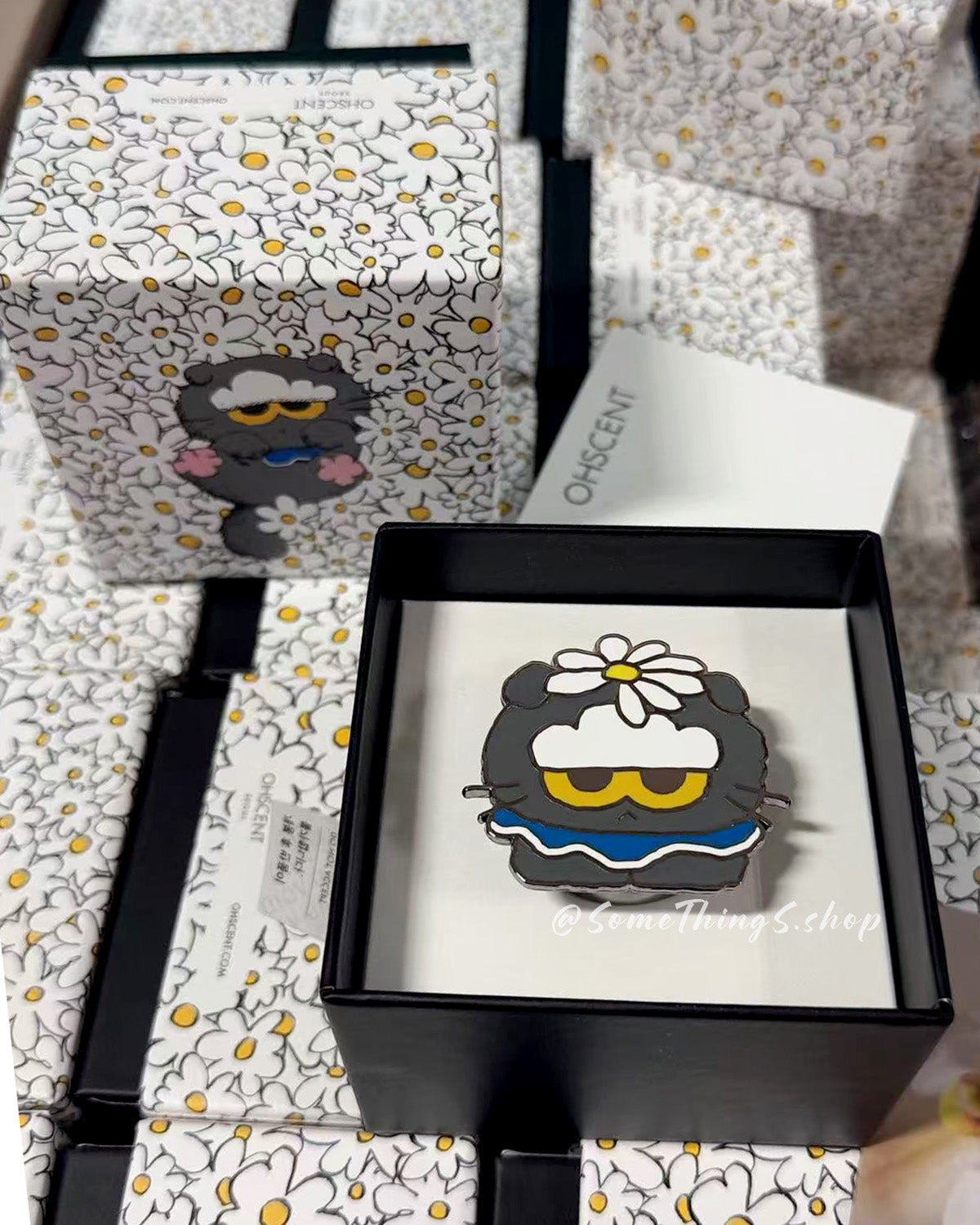 韓國🇰🇷OHSCENT x G-Dragon ZO&FRIENDS ZOA 金屬車用香氛 擴香器|聯名限定