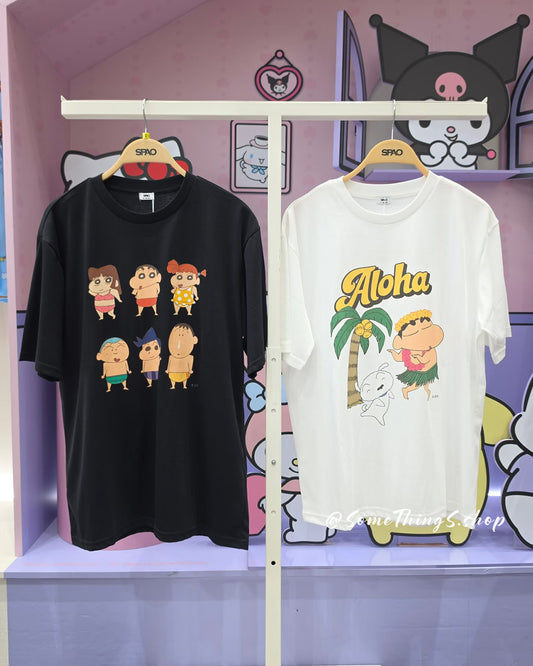 韓國 🇰🇷 SPAO x 蠟筆小新 unisex tee|限量版
