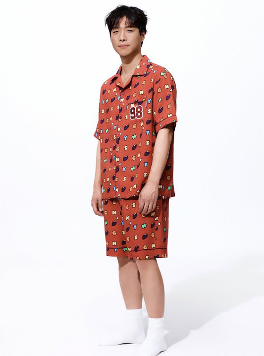 韓國 🇰🇷 SPAO x Hanwha Life Esports (HLE) unisex 成人 短袖睡衣套裝