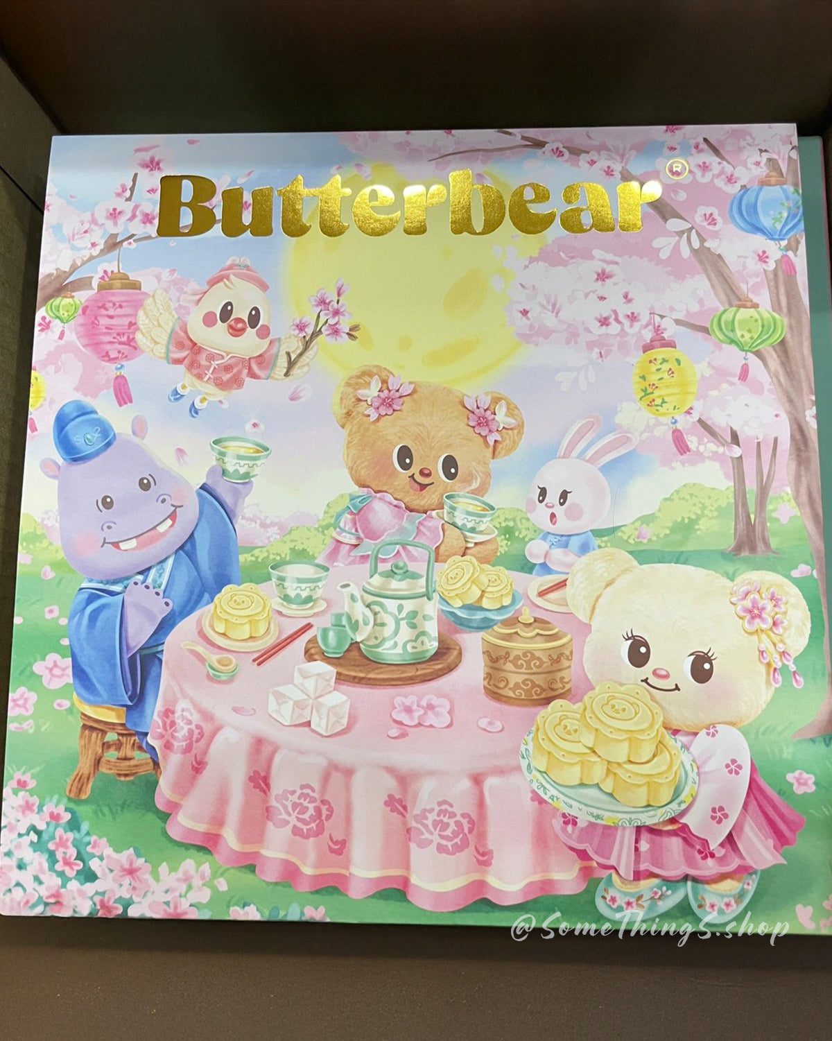 冷凍 ❄ 急凍食品| 泰國曼谷 Butterbear cafe 小熊牛油 魔法奶黃月餅6個裝|中秋節限定