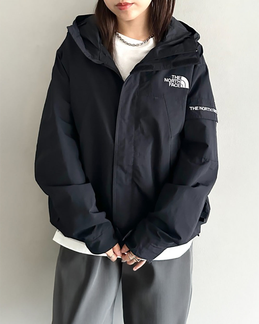 韓國 🇰🇷 The North Face TNF White Label Free Jacket 輕薄連帽風褸 衝鋒衣|防風防潑水・春秋外套
