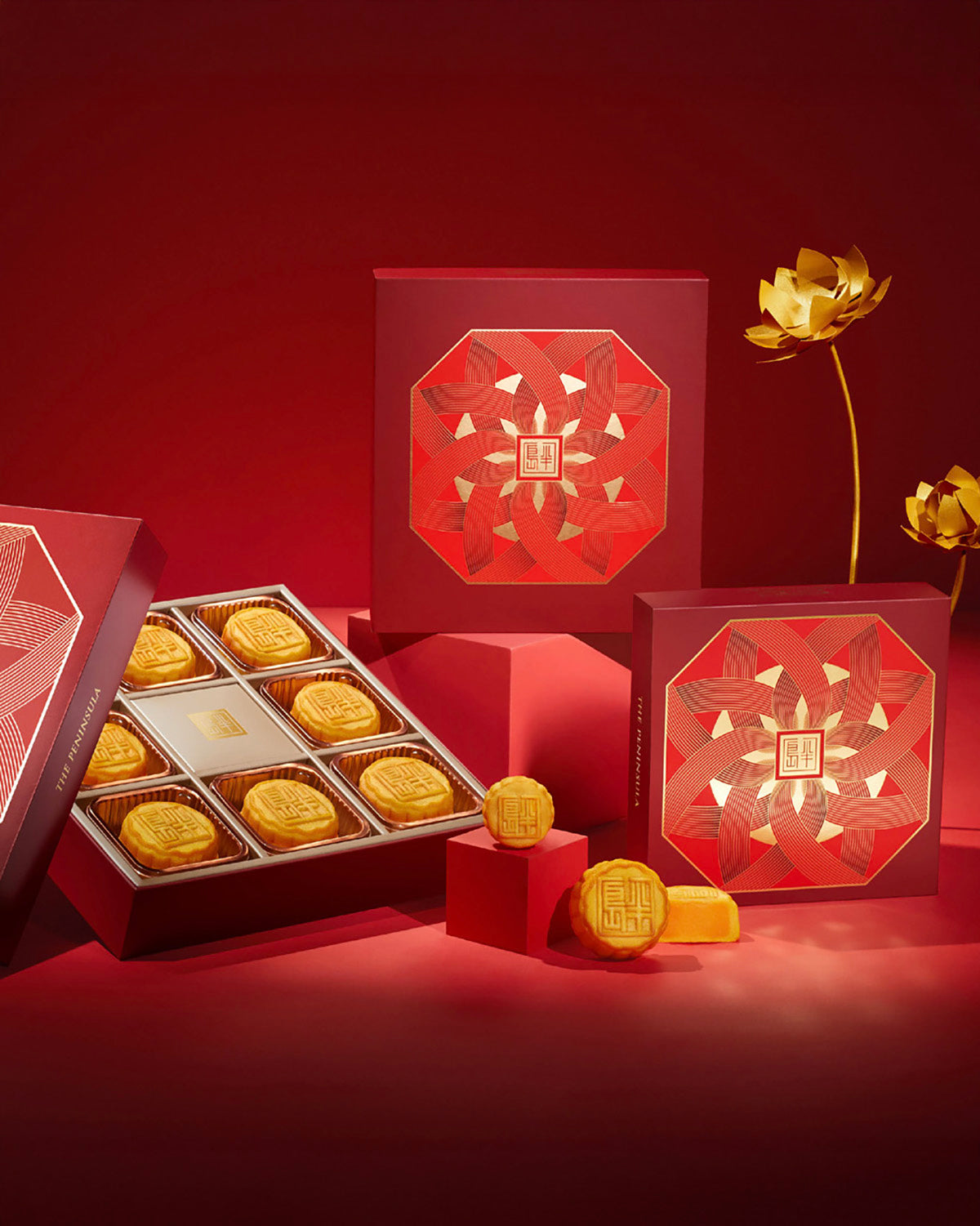 香港半島酒店精品店|人氣經典 迷你奶黃月餅1盒8入|Peninsula signature Mini Egg Custard Mooncakes|中秋月餅禮券🥮