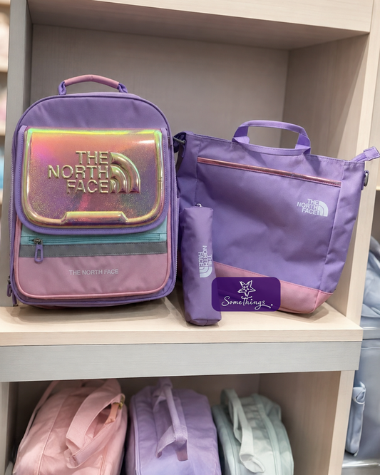 韓國 🇰🇷 The North Face TNF Kids Preppy Air 輕便 護脊書包 3件套 (背囊 + 手提袋 + 筆袋)|4 colors