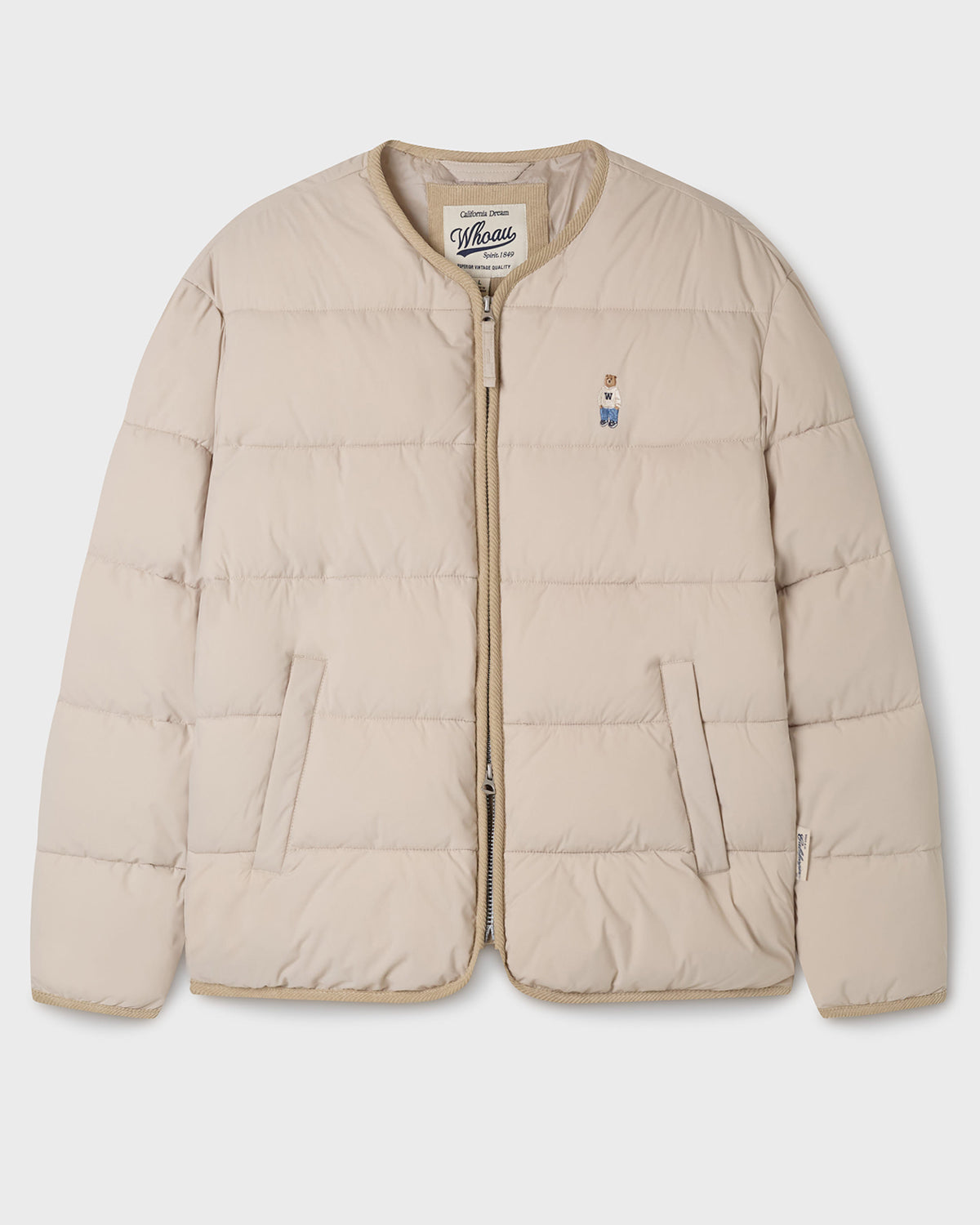 韓國 🇰🇷 WHO.A.U Steve unisex Light Padded Jacket 男女 輕身夾棉外套|5 color