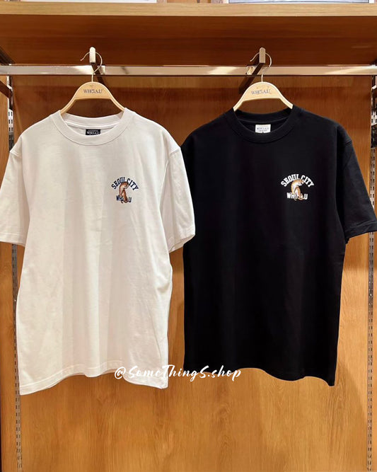 韓國 🇰🇷 WHO.A.U Steve 限定系列短袖 Tee|Seoul City 老虎插畫