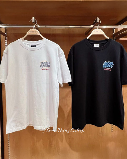韓國 🇰🇷 WHO.A.U Steve 限定系列短袖 Tee|WELCOME TO SEOUL KOREA