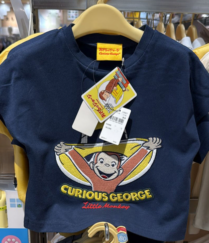 🇯🇵日本商品直送 ⟡ Curious George 兒童短袖 T 恤