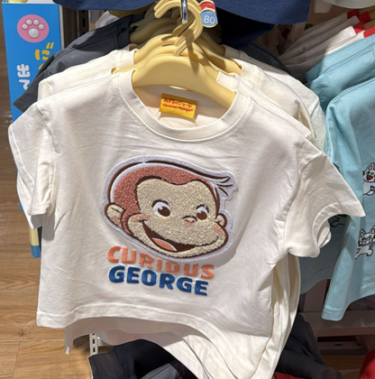 🇯🇵日本商品直送 ⟡ Curious George 兒童短袖 T 恤