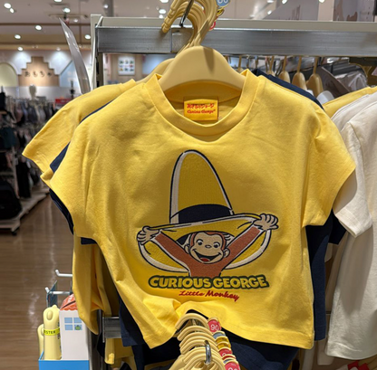 🇯🇵日本商品直送 ⟡ Curious George 兒童短袖 T 恤