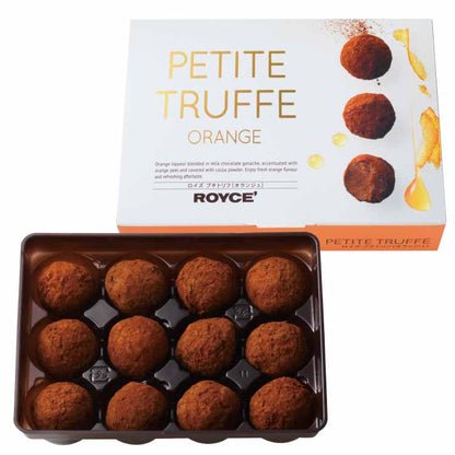 日本 ROYCE Petite truffe 柳橙 朱古力軟心 小松露 12入